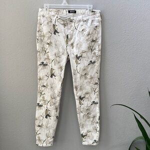 Buffalo David Bitton Floral Skinny Jeans 10/30